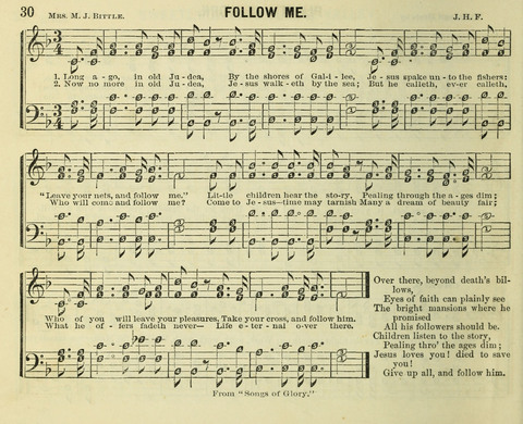 Songs of Gratitude: a cluster of new melodies for Sunday schools and worshiping assemblies page 30