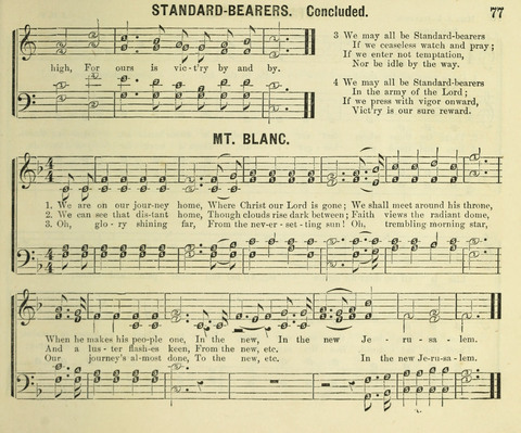 Songs of Gratitude: a cluster of new melodies for Sunday schools and worshiping assemblies page 77