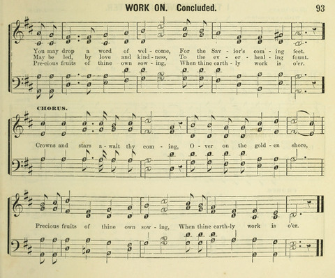 Songs of Gratitude: a cluster of new melodies for Sunday schools and worshiping assemblies page 93