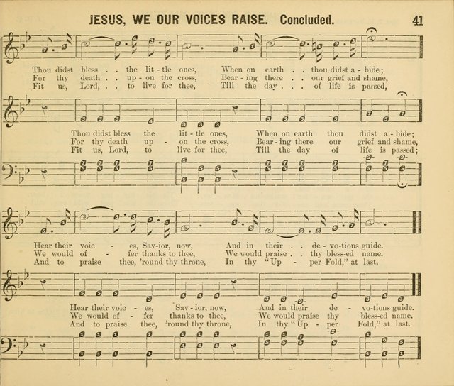 Songs of Glory No. 2: a collection of beautiful songs for Sunday Schools and the Family Circle page 43