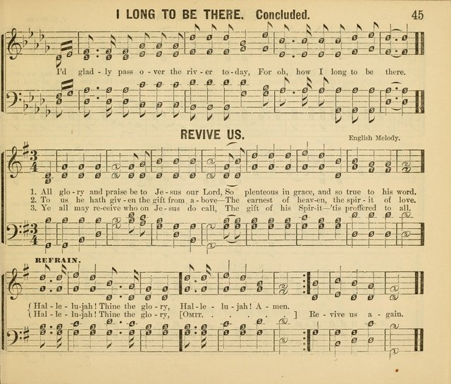 Songs of Glory No. 2: a collection of beautiful songs for Sunday Schools and the Family Circle page 47