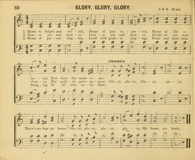 Songs of Glory No. 2: a collection of beautiful songs for Sunday Schools and the Family Circle page 82