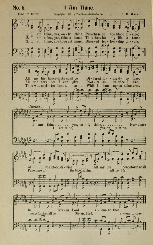 Songs of Grace and Glory: A New and Inspiring Selection of Sacred Songs for Evangelical Use and General Worship page 11