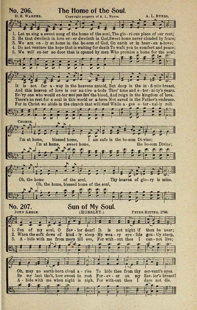 Songs of Grace and Glory: A New and Inspiring Selection of Sacred Songs for Evangelical Use and General Worship page 194