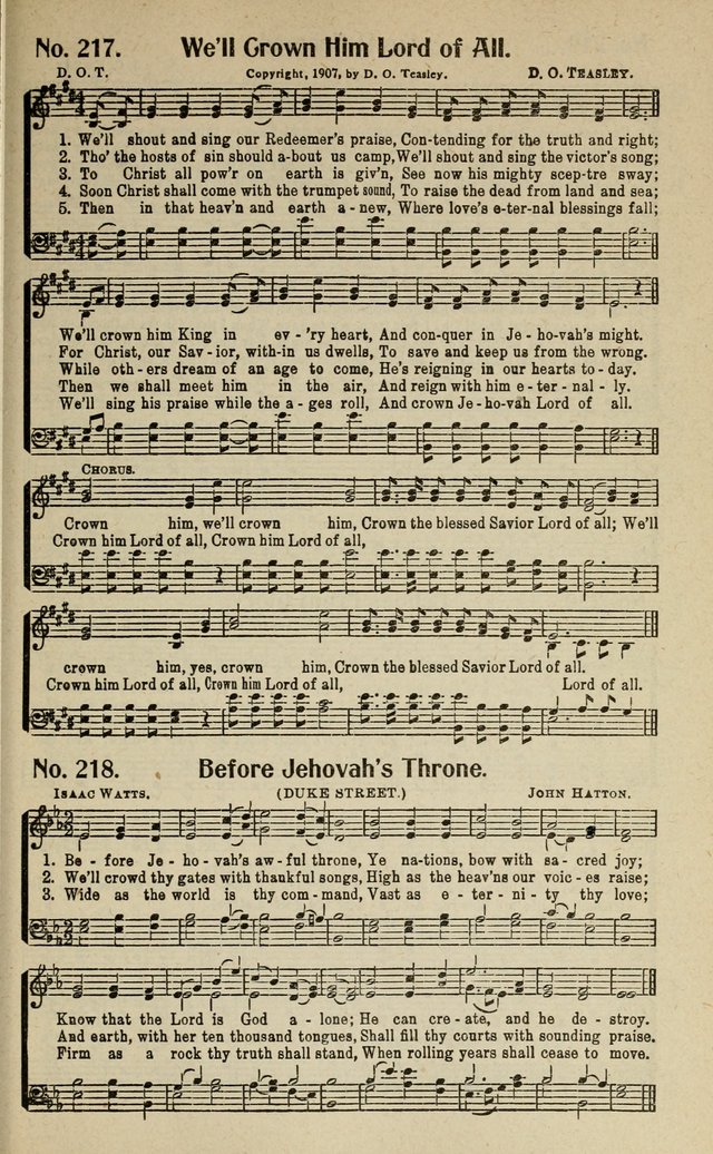 Songs of Grace and Glory: A New and Inspiring Selection of Sacred Songs for Evangelical Use and General Worship page 200