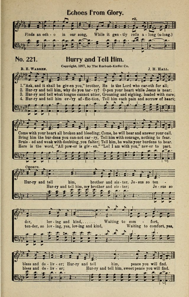 Songs of Grace and Glory: A New and Inspiring Selection of Sacred Songs for Evangelical Use and General Worship page 202