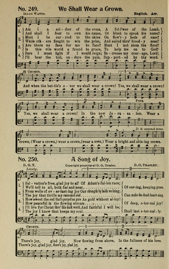 Songs of Grace and Glory: A New and Inspiring Selection of Sacred Songs for Evangelical Use and General Worship page 219