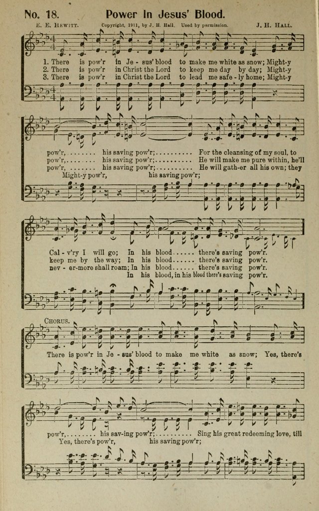 Songs of Grace and Glory: A New and Inspiring Selection of Sacred Songs for Evangelical Use and General Worship page 23