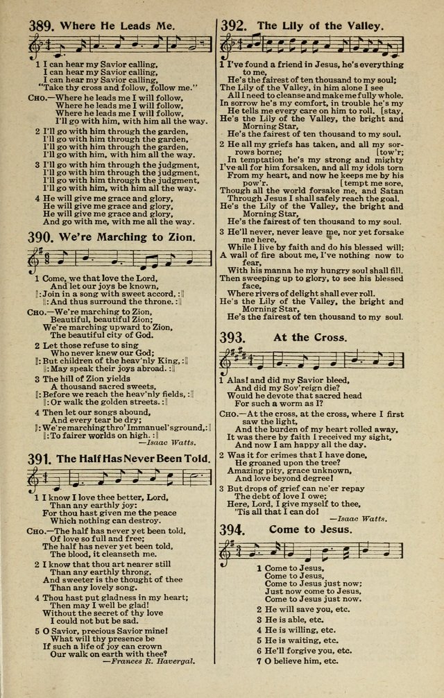 Songs of Grace and Glory: A New and Inspiring Selection of Sacred Songs for Evangelical Use and General Worship page 282