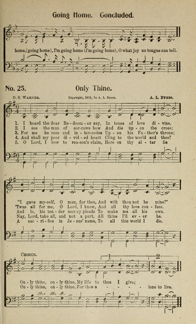 Songs of Grace and Glory: A New and Inspiring Selection of Sacred Songs for Evangelical Use and General Worship page 30