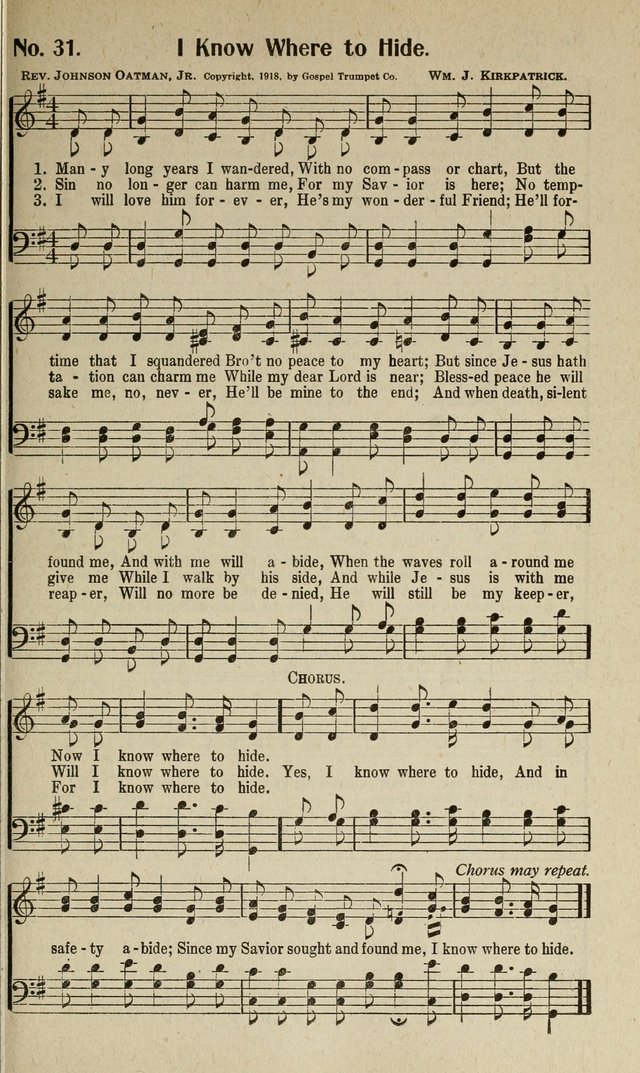 Songs of Grace and Glory: A New and Inspiring Selection of Sacred Songs for Evangelical Use and General Worship page 36