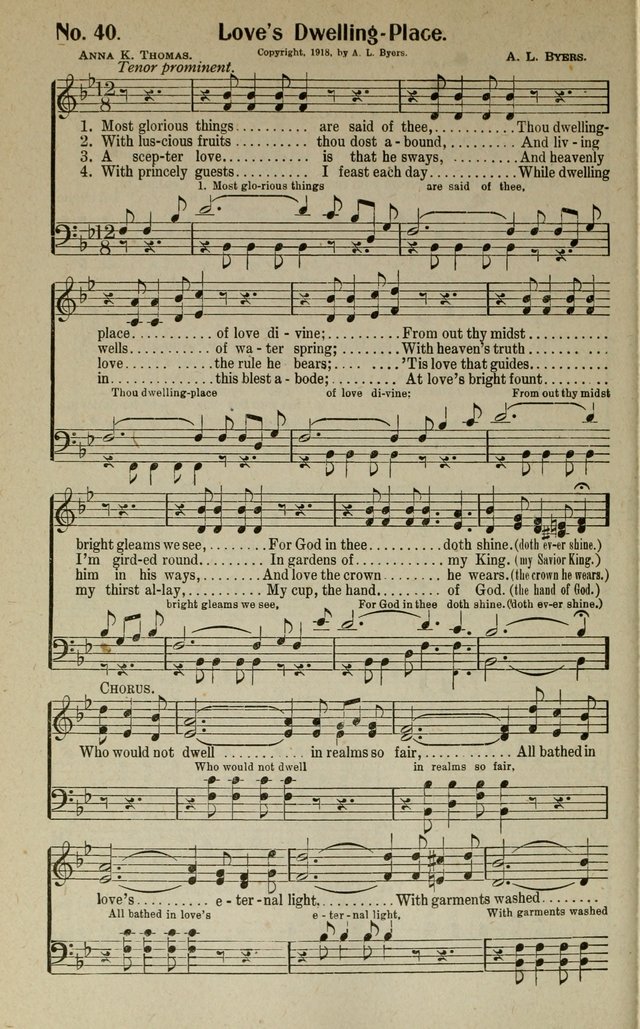 Songs of Grace and Glory: A New and Inspiring Selection of Sacred Songs for Evangelical Use and General Worship page 45