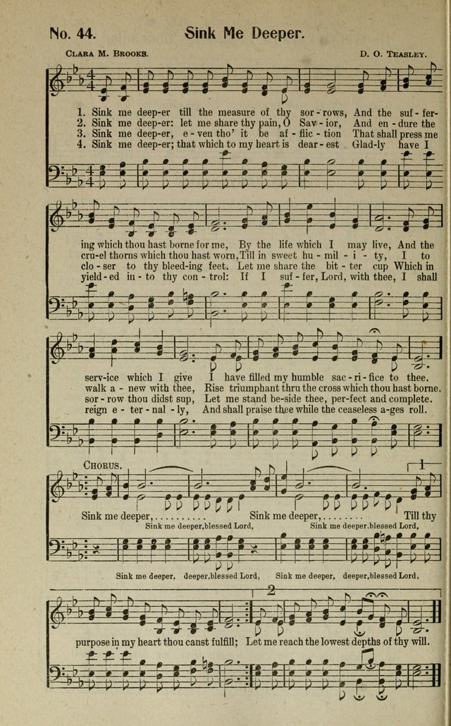 Songs of Grace and Glory: A New and Inspiring Selection of Sacred Songs for Evangelical Use and General Worship page 49