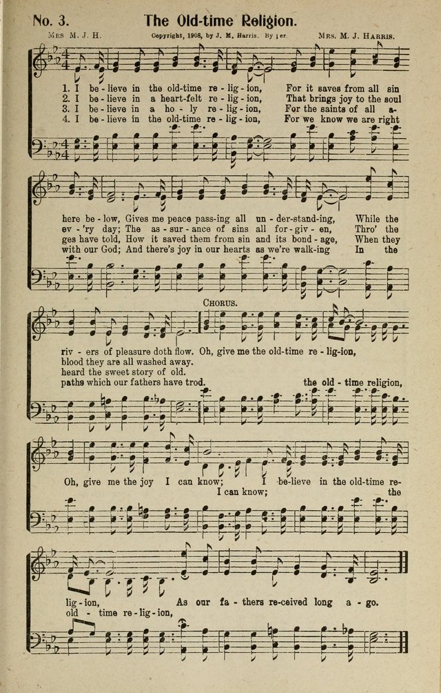 Songs of Grace and Glory: A New and Inspiring Selection of Sacred Songs for Evangelical Use and General Worship page 8