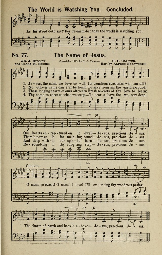 Songs of Grace and Glory: A New and Inspiring Selection of Sacred Songs for Evangelical Use and General Worship page 80