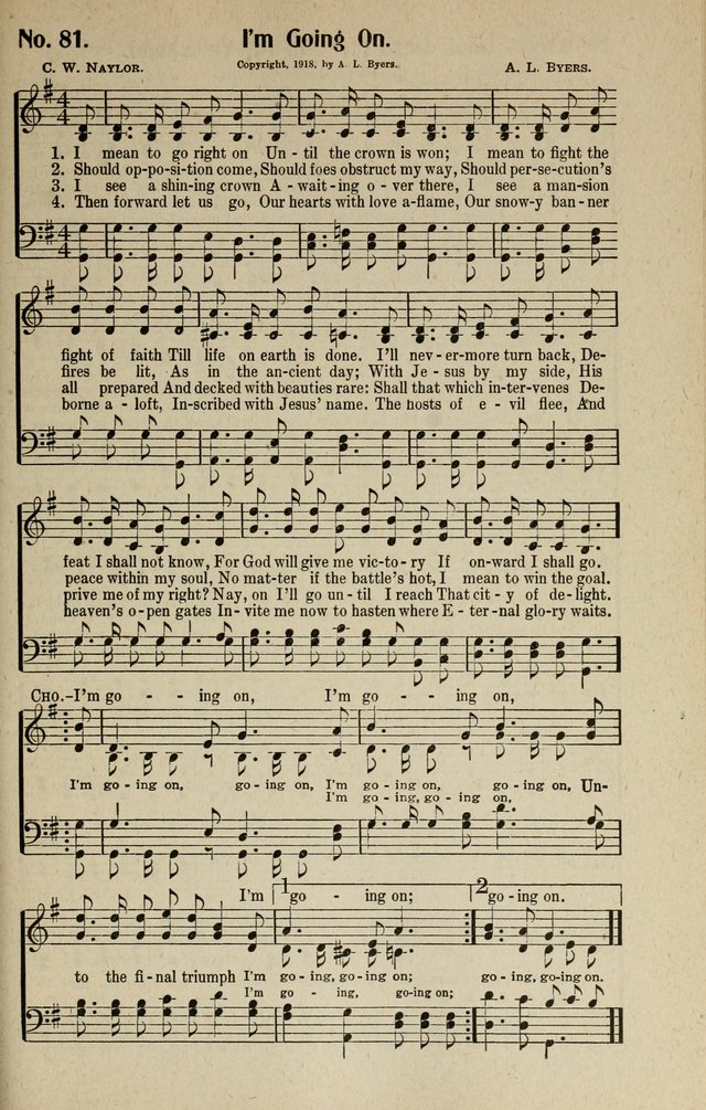 Songs of Grace and Glory: A New and Inspiring Selection of Sacred Songs for Evangelical Use and General Worship page 84