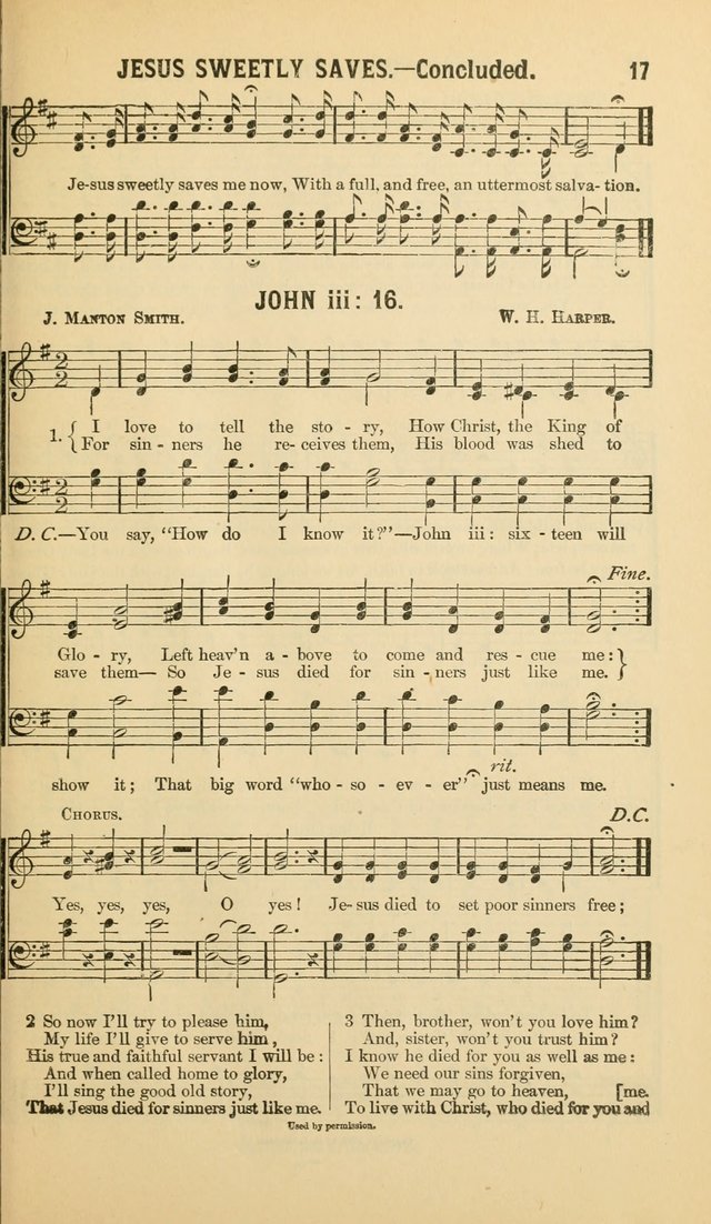 Songs of Grace and Truth: for use in religious meetings page 17