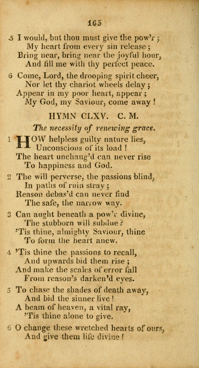 A Selection of Hymns for the use of social religious meetings, and for private devotions 2d ed. page 115