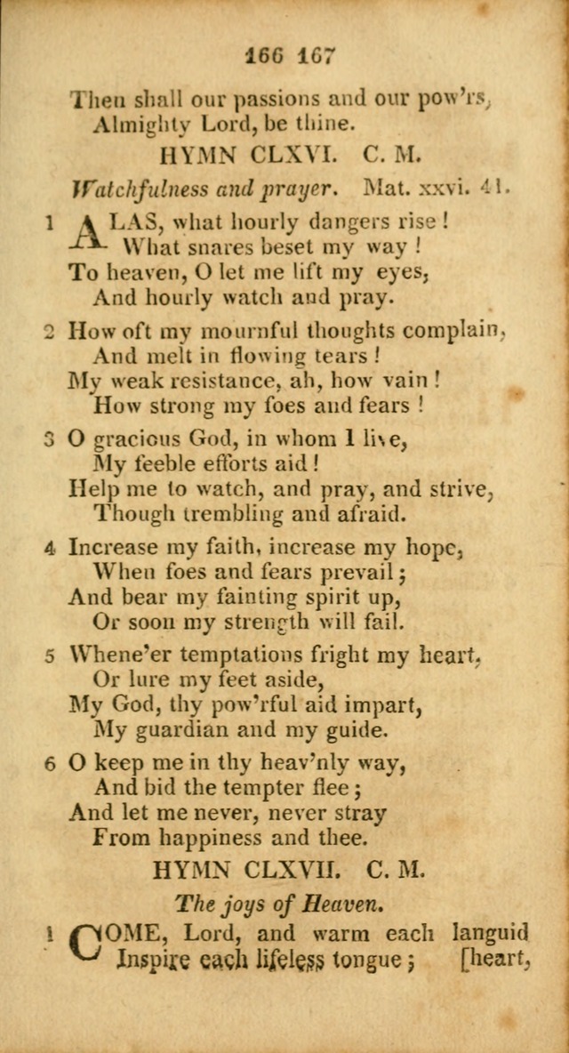 A Selection of Hymns for the use of social religious meetings, and for private devotions 2d ed. page 116