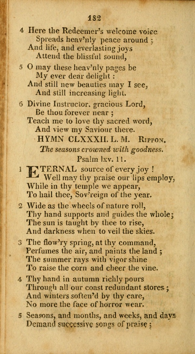 A Selection of Hymns for the use of social religious meetings, and for private devotions 2d ed. page 129