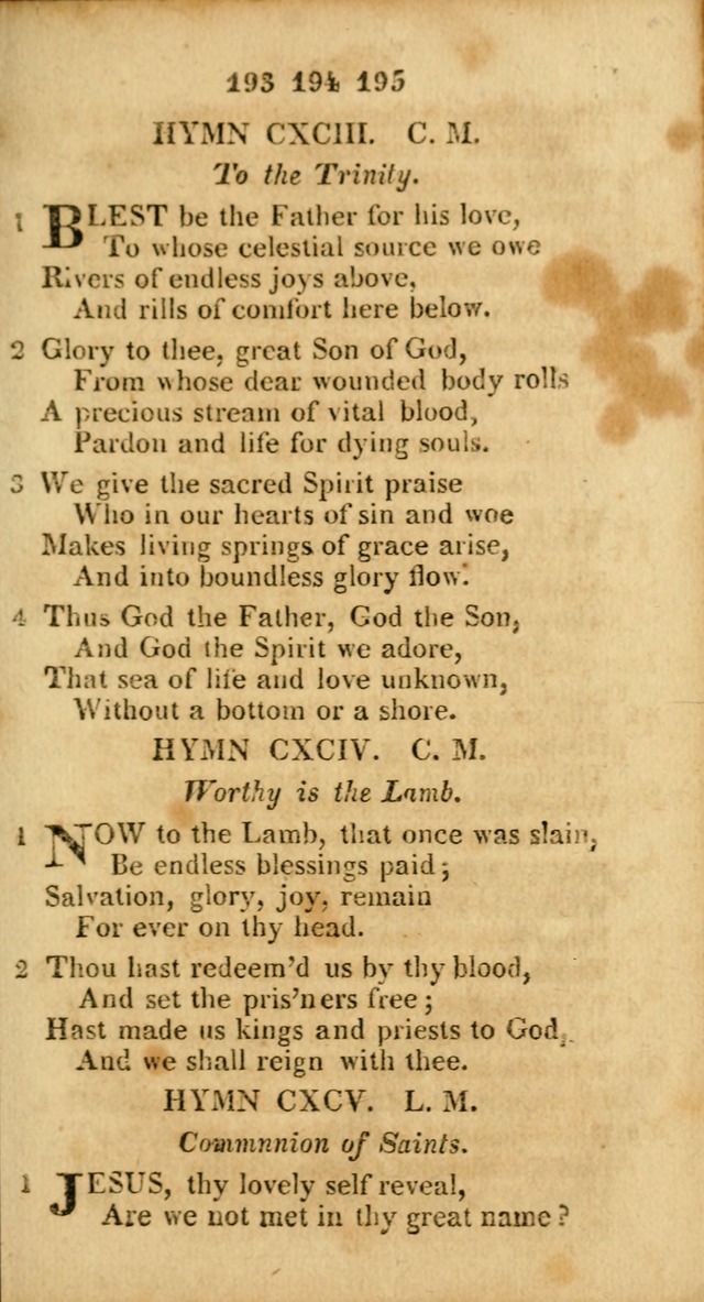 A Selection of Hymns for the use of social religious meetings, and for private devotions 2d ed. page 138