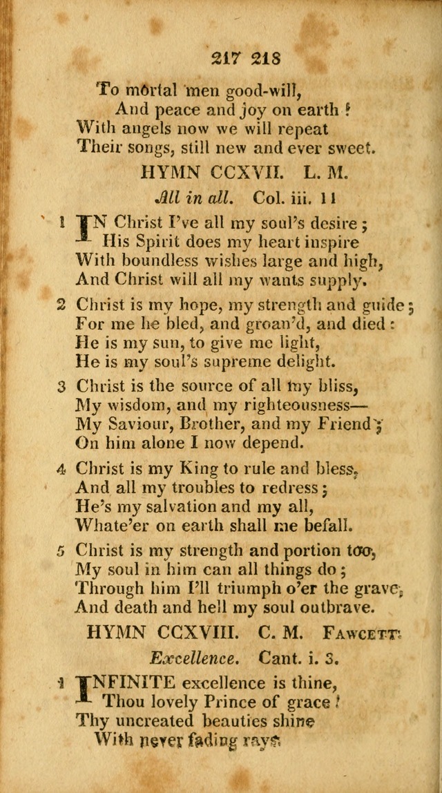 A Selection of Hymns for the use of social religious meetings, and for private devotions 2d ed. page 155