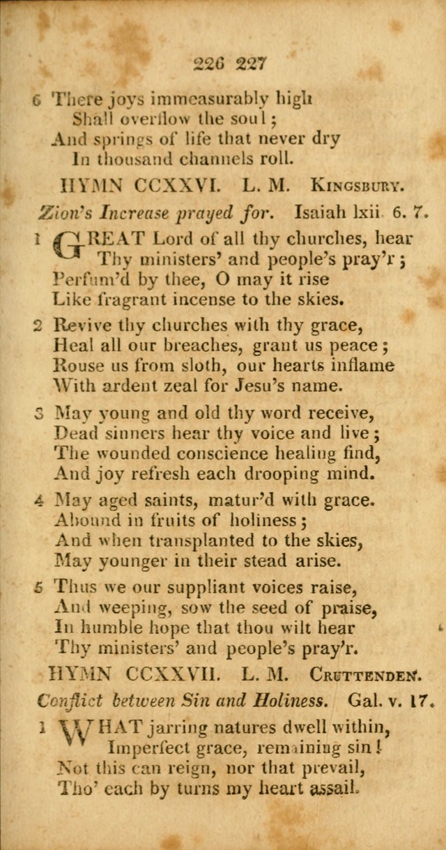 A Selection of Hymns for the use of social religious meetings, and for private devotions 2d ed. page 162