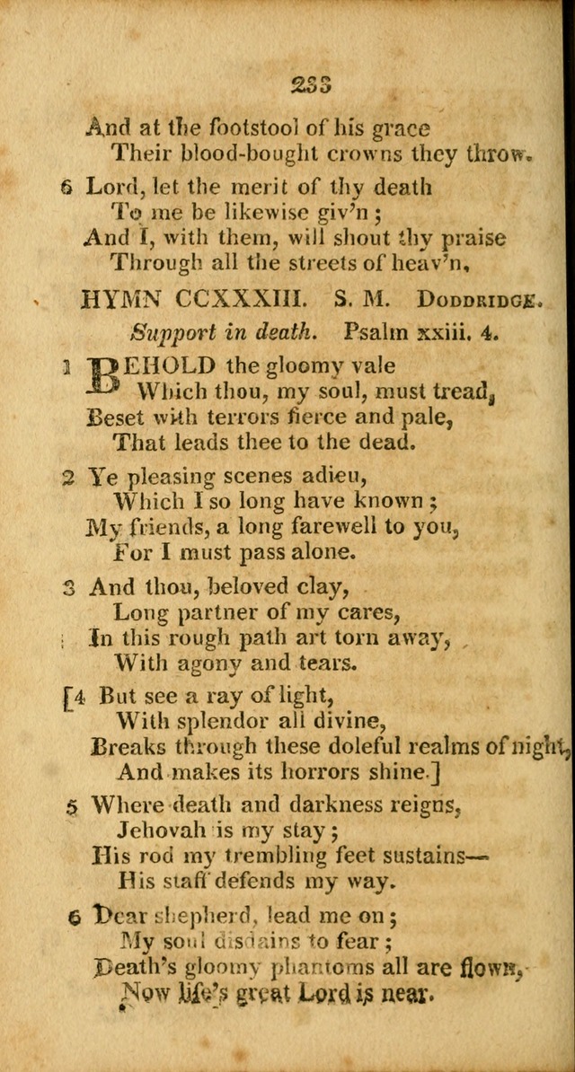 A Selection of Hymns for the use of social religious meetings, and for private devotions 2d ed. page 167