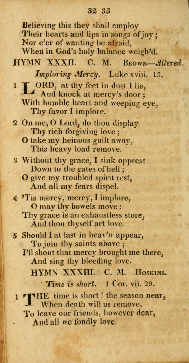 A Selection of Hymns for the use of social religious meetings, and for private devotions 2d ed. page 27