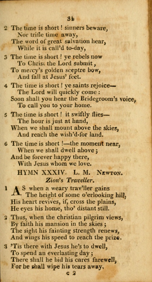 A Selection of Hymns for the use of social religious meetings, and for private devotions 2d ed. page 28