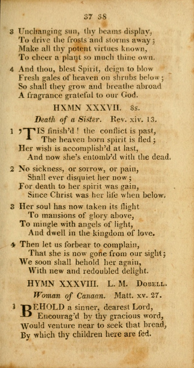 A Selection of Hymns for the use of social religious meetings, and for private devotions 2d ed. page 30