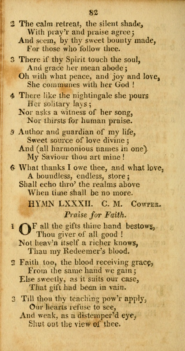 A Selection of Hymns for the use of social religious meetings, and for private devotions 2d ed. page 59