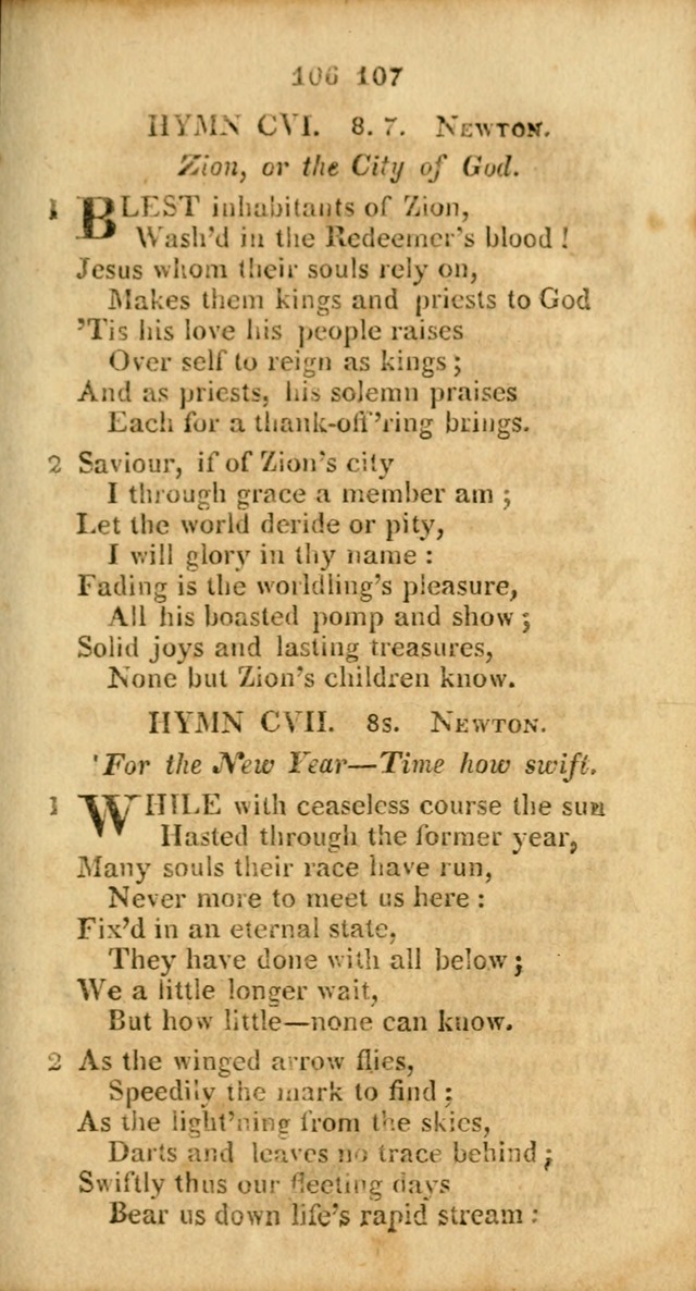 A Selection of Hymns for the use of social religious meetings, and for private devotions 2d ed. page 76