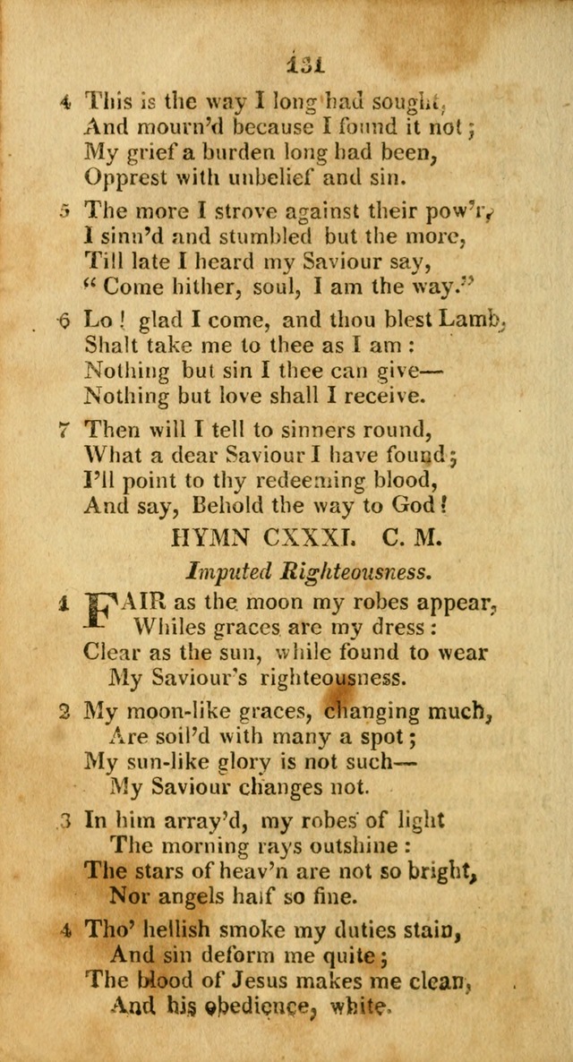 A Selection of Hymns for the use of social religious meetings, and for private devotions 2d ed. page 93