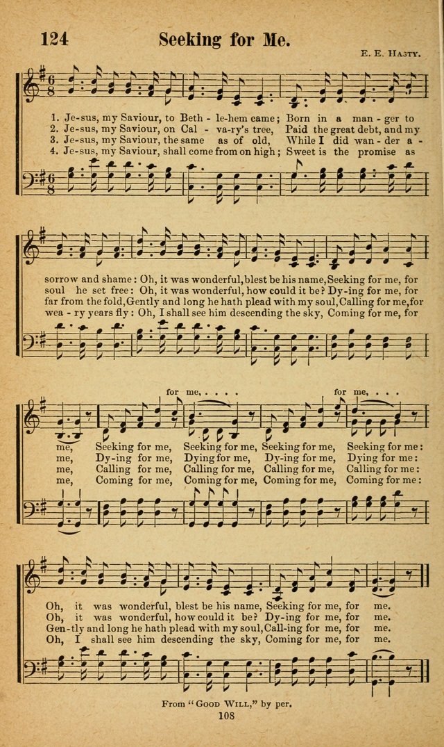 Songs of Joy and Gladness page 107