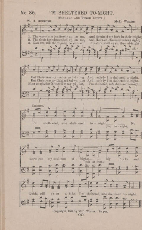 Songs of Life and Light: for the Service of Song in Christian Work and Worship page 90
