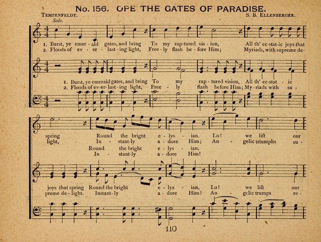 Songs of Love and Praise: for Sabbath-Schools, Prayer-Meetings, and Family Circle page 110