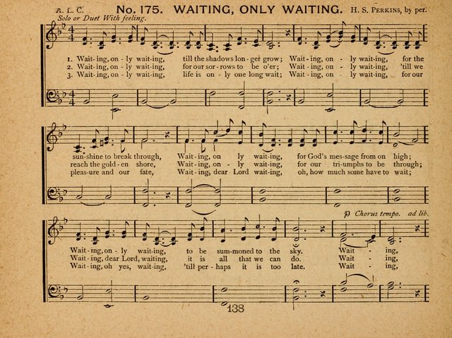 Songs of Love and Praise: for Sabbath-Schools, Prayer-Meetings, and Family Circle page 138