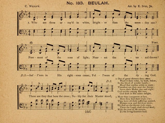 Songs of Love and Praise: for Sabbath-Schools, Prayer-Meetings, and Family Circle page 146