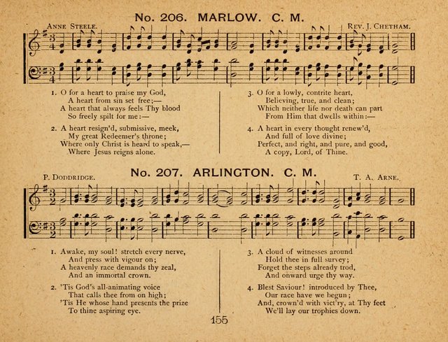 Songs of Love and Praise: for Sabbath-Schools, Prayer-Meetings, and Family Circle page 155