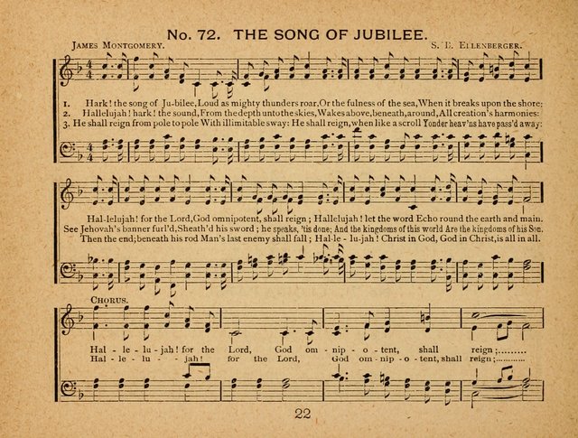 Songs of Love and Praise: for Sabbath-Schools, Prayer-Meetings, and Family Circle page 22