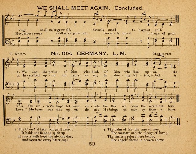 Songs of Love and Praise: for Sabbath-Schools, Prayer-Meetings, and Family Circle page 53