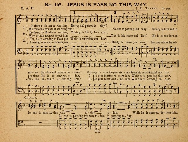 Songs of Love and Praise: for Sabbath-Schools, Prayer-Meetings, and Family Circle page 66