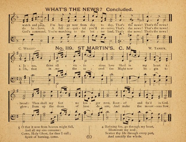 Songs of Love and Praise: for Sabbath-Schools, Prayer-Meetings, and Family Circle page 69