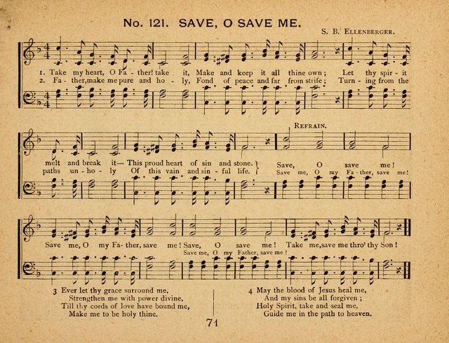 Songs of Love and Praise: for Sabbath-Schools, Prayer-Meetings, and Family Circle page 71