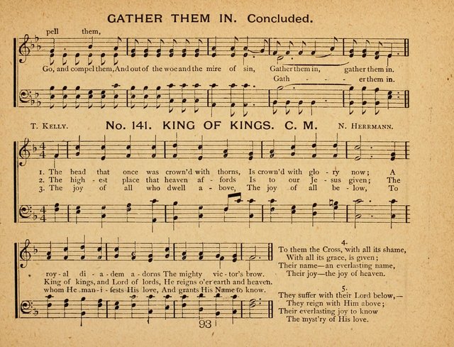 Songs of Love and Praise: for Sabbath-Schools, Prayer-Meetings, and Family Circle page 93