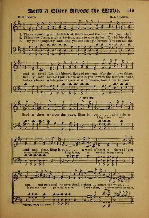 Songs of Love and Praise: for use in meetings & Christian worship & work page 119