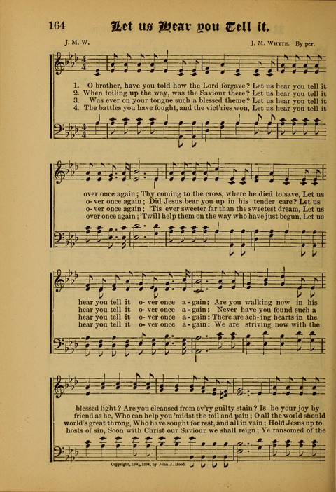 Songs of Love and Praise: for use in meetings & Christian worship & work page 164