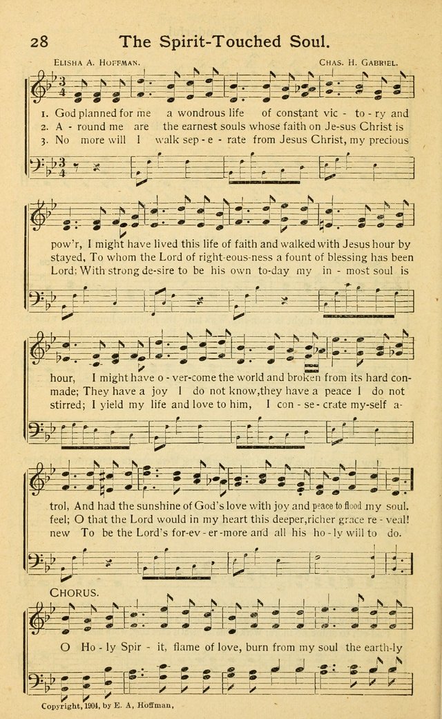 Songs of Matchless Love: for evangelistic services, devotional meetings and Sunday schools page 28