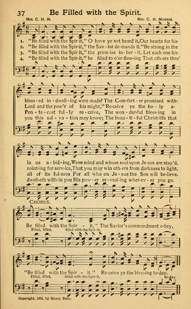 Songs of Matchless Love: for evangelistic services, devotional meetings and Sunday schools page 37